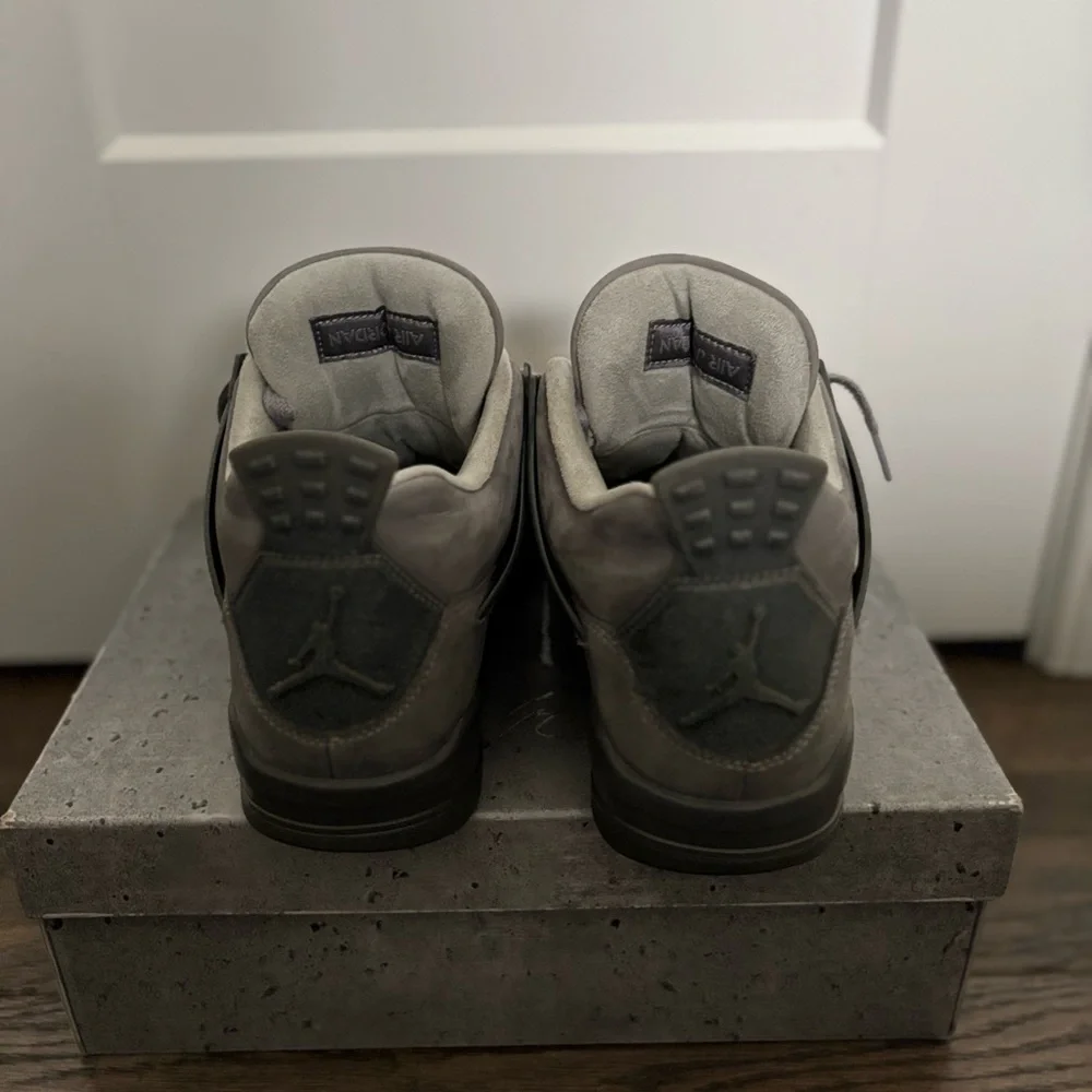 Jordan 4 "Wet Cement" Size 8.5 Good Condition - Picture 3 of 4